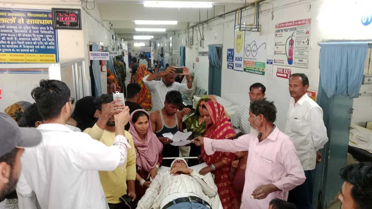 भूमि विवाद में मारपीट, आठ लोग घायल