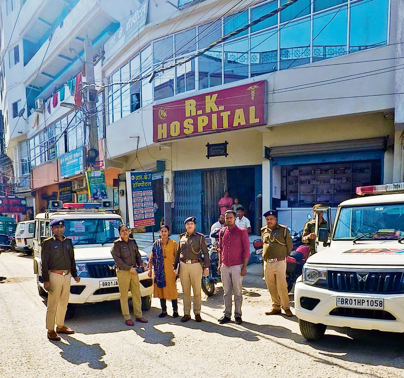 hajipur news. अस्पताल में थी नवजात की खरीद-बिक्री की तैयारी, सूचना पर पहुंची पुलिस ने किया बरामद