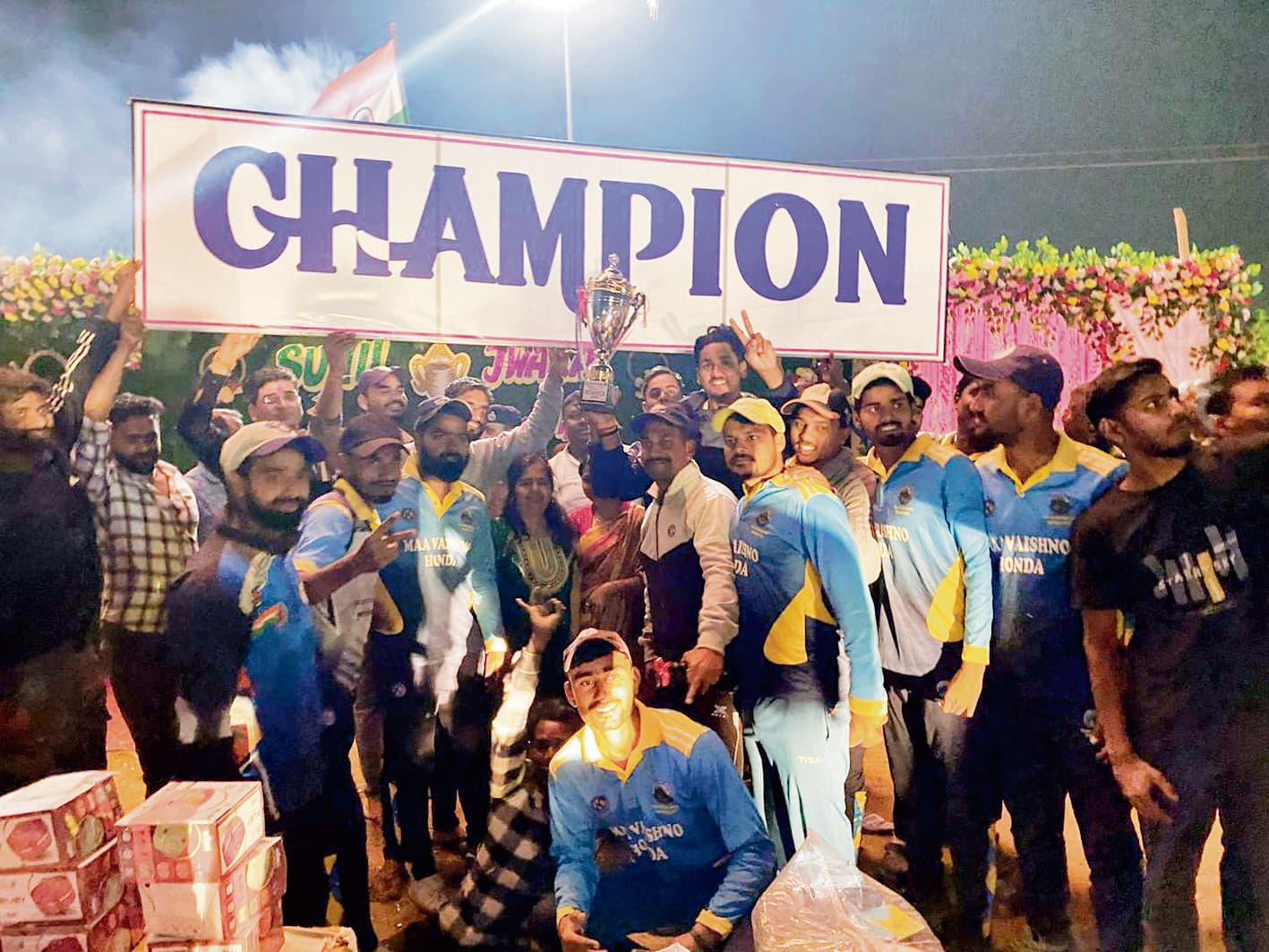 मां मुंडेश्वरी वॉरियर्स की टीम बनी चैंपियन