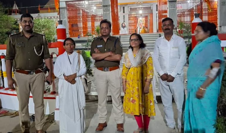 सरसी हनुमान मंदिर में श्री श्री रविशंकर जी महाराज का कार्यक्रम कल