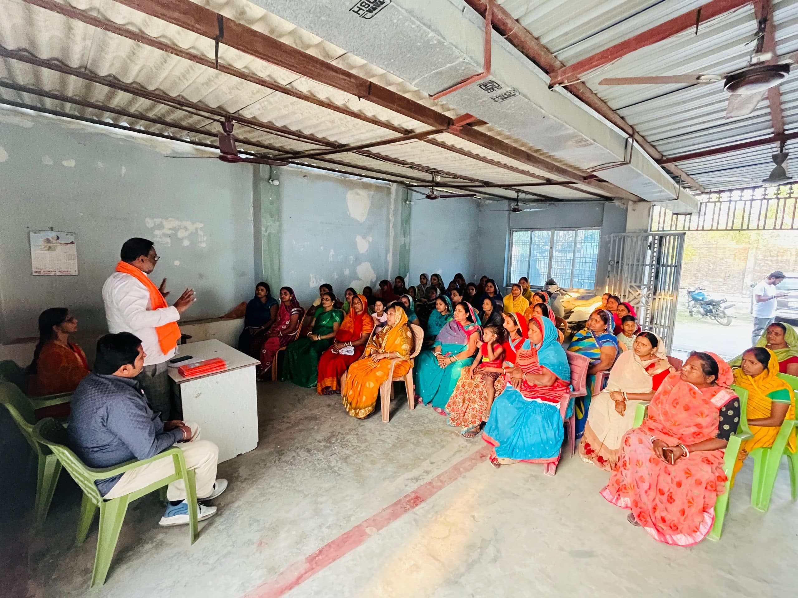 जीविका समूह को किया गया सम्मानित