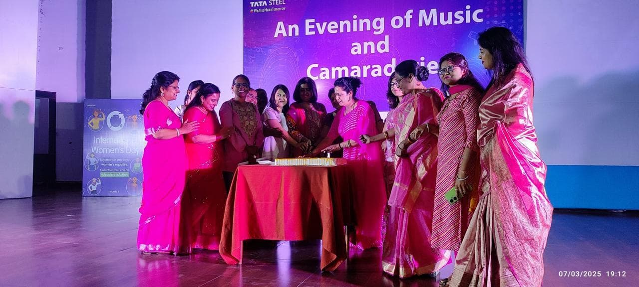 Dhanbad News : टाटा स्टील झरिया डिवीजन में मना अंतर्राष्ट्रीय महिला दिवस