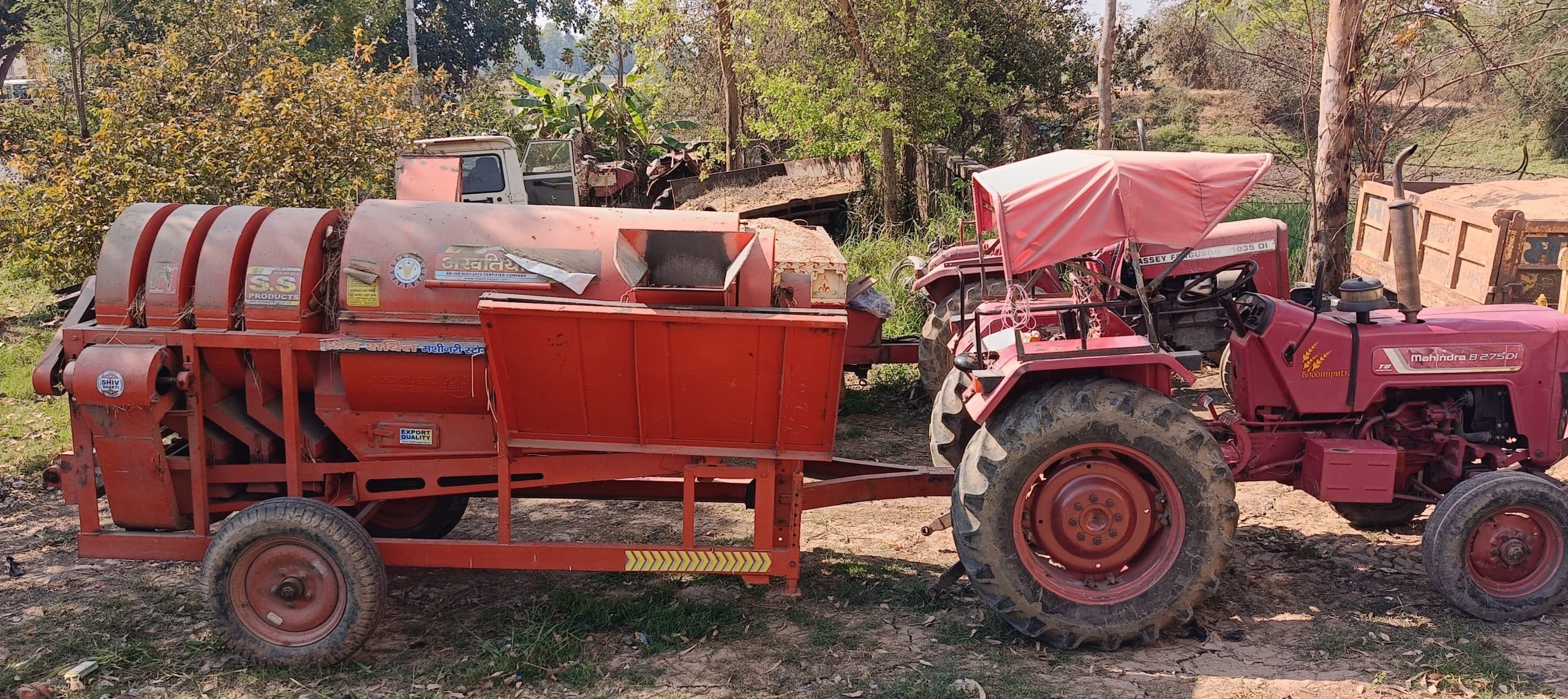 Aurangabad News : धान झारने की मशीन चोरी करते दो गिरफ्तार, भेजा गया जेल