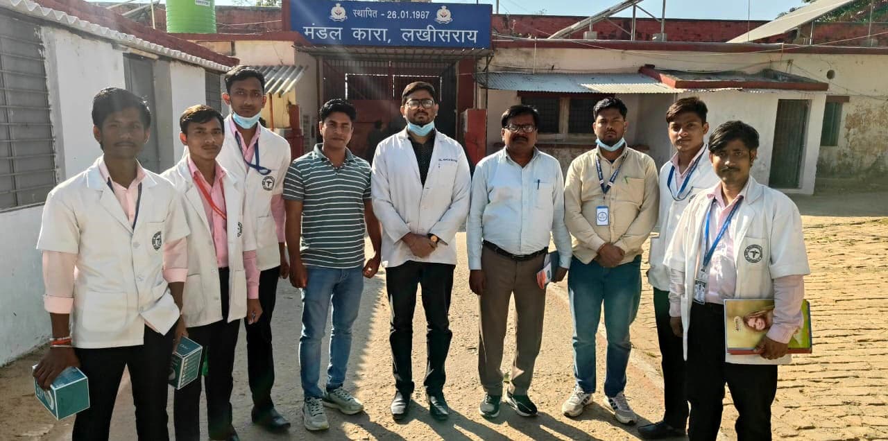 मंडल कारा के बंदियों की हुई एचआइवी व सिफिलिस जांच