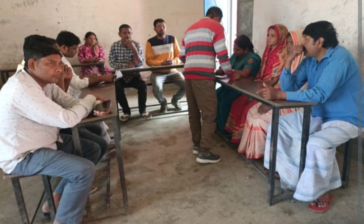 खरहिया पंचायत में सामाजिक अंकेक्षण के बाद हुई ग्रामसभा