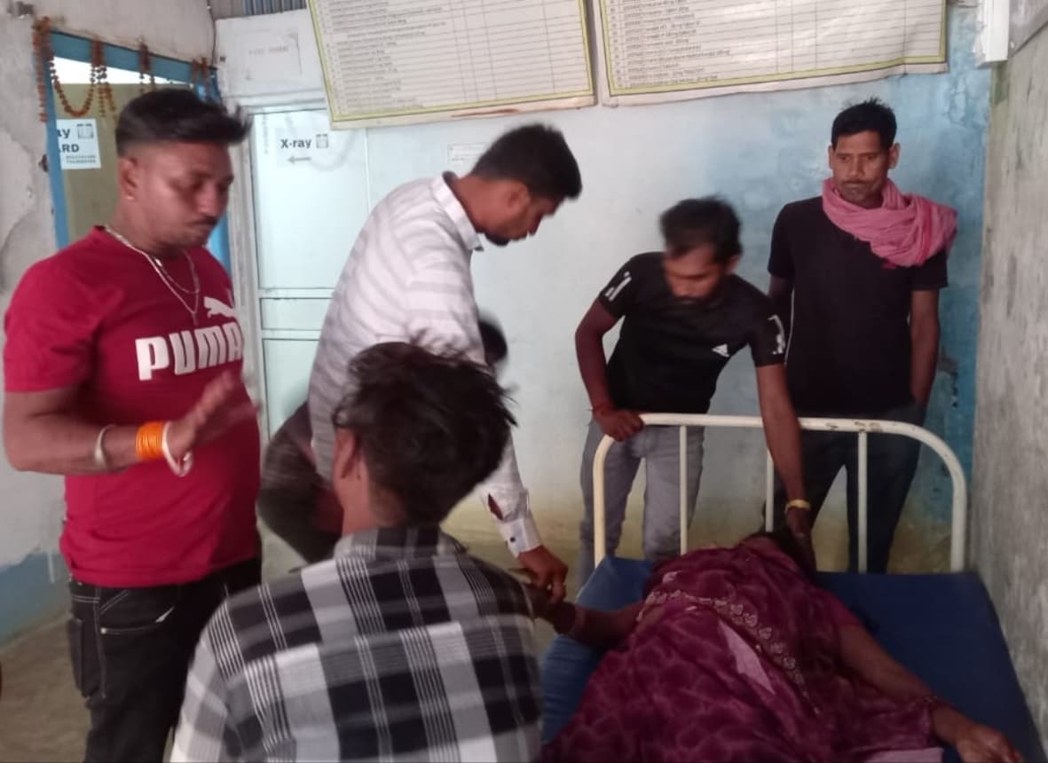 सड़क दुर्घटना में मां की मौत, बेटा घायल