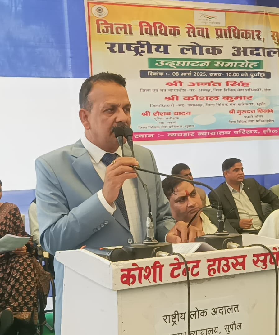 लोक अदालत में 1099 मामलों का हुआ निष्पादन