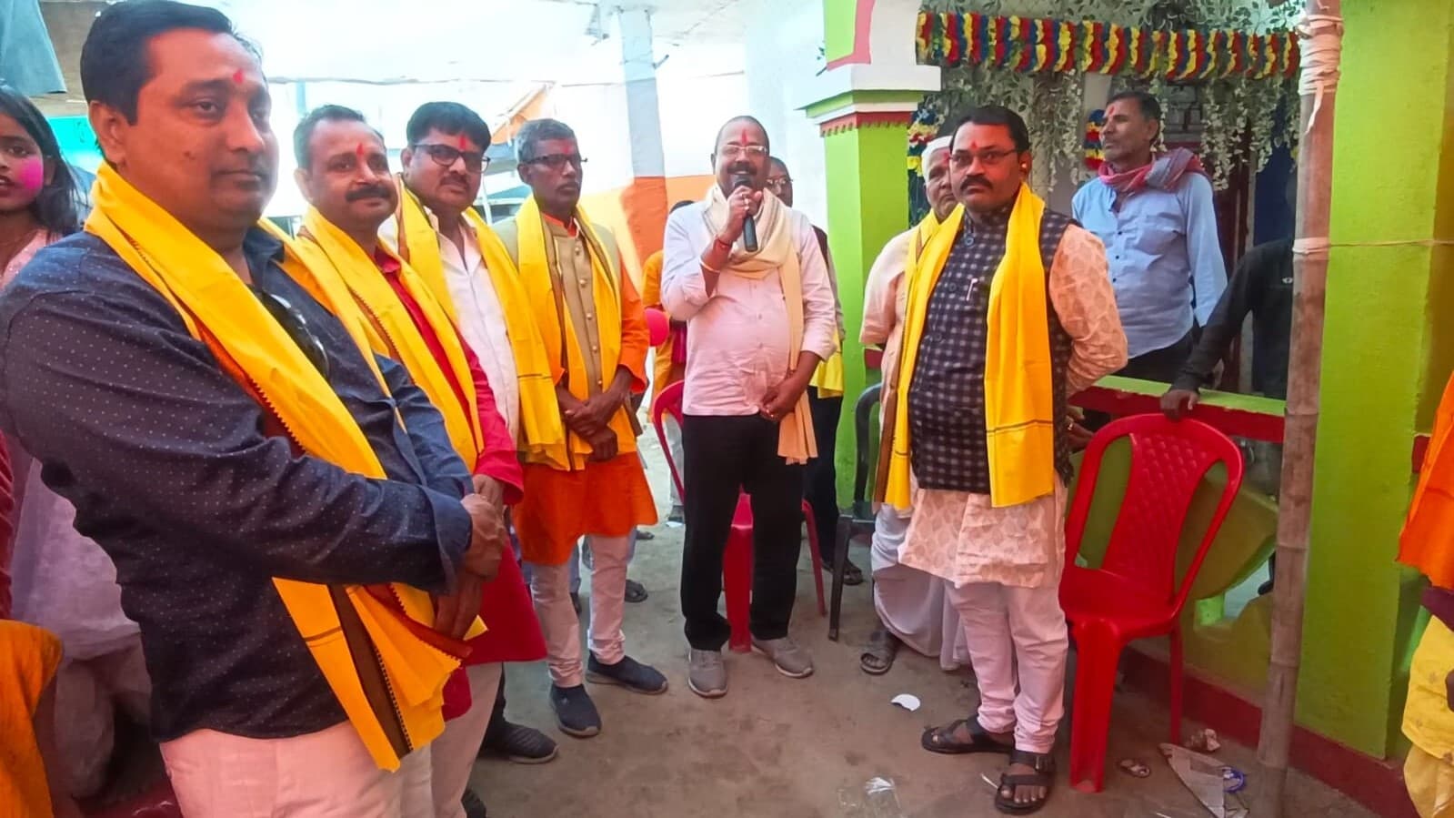 धूमधाम से मनाया गया बाबा तारेश्वरनाथ मंदिर का स्थापना दिवस