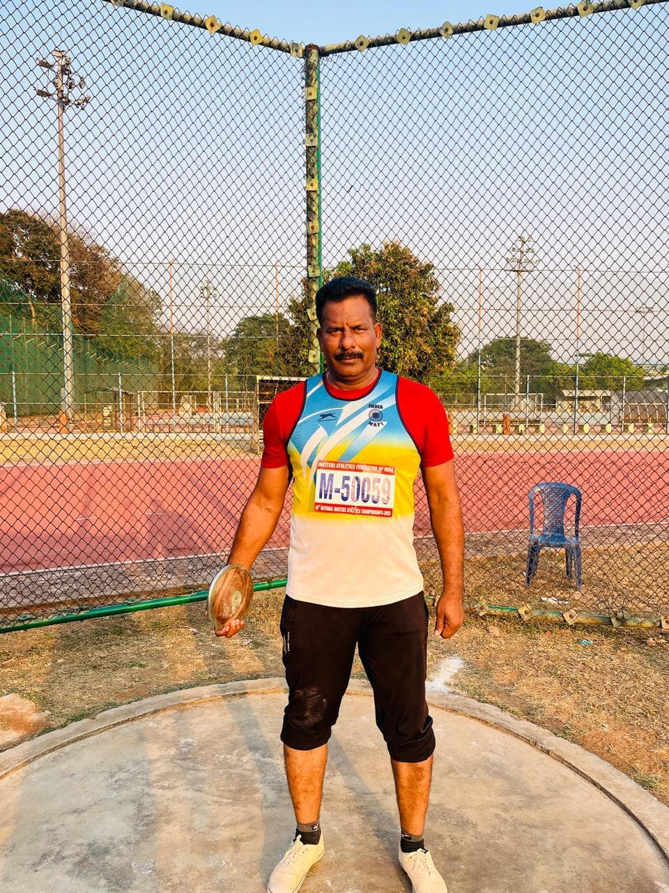 MASTER ATHLETE SURENDER :  मास्टर एथलीट सुरेंद्र कुमार ने जीता गोल्ड