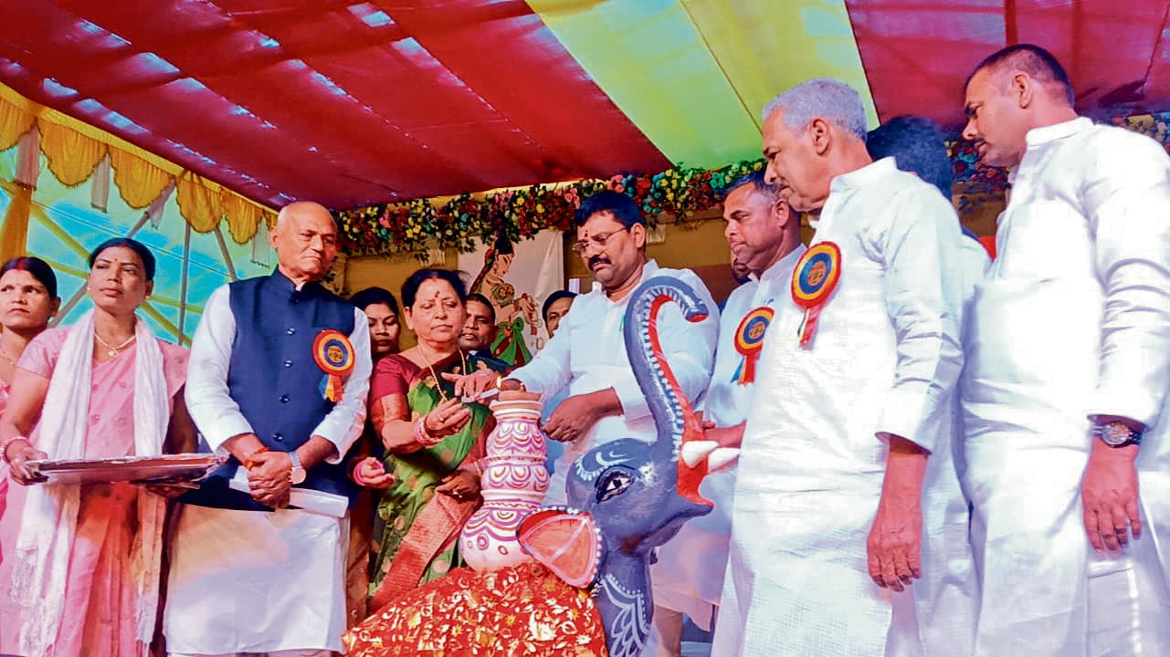 hajipur news. मुख्यमंत्री ने राज्य की महिलाओं को बनाया सशक्त : कुशवाहा