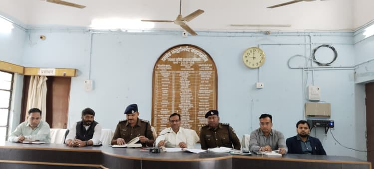 Bhagalpur news होली व जुमा को ले प्रशासन ने की अतिरिक्त सतर्कता की तैयारी