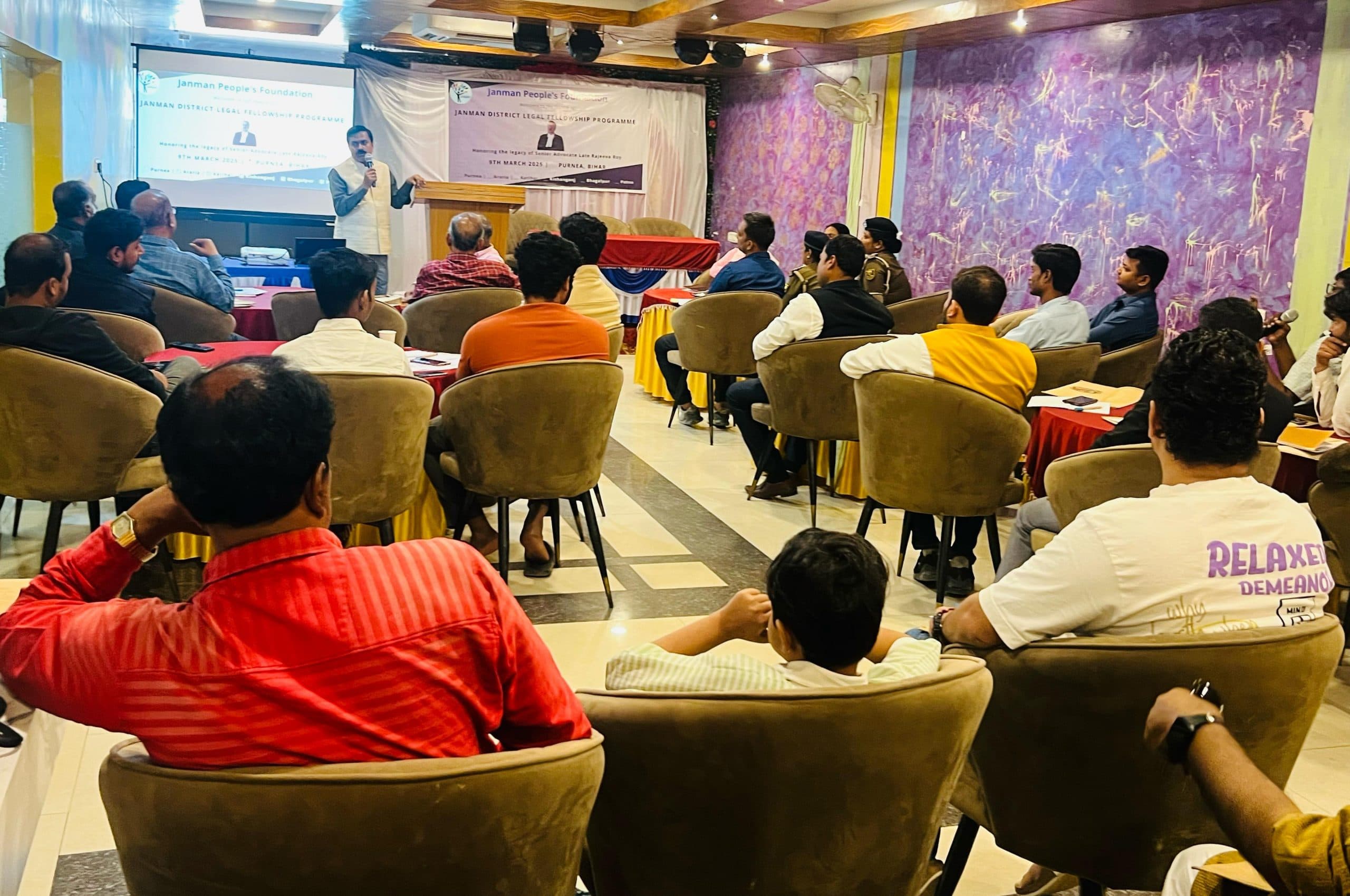 लीगल फेलोशिप के जरिये समाज के वंचित वर्गों को दिलाया जाएगा न्याय