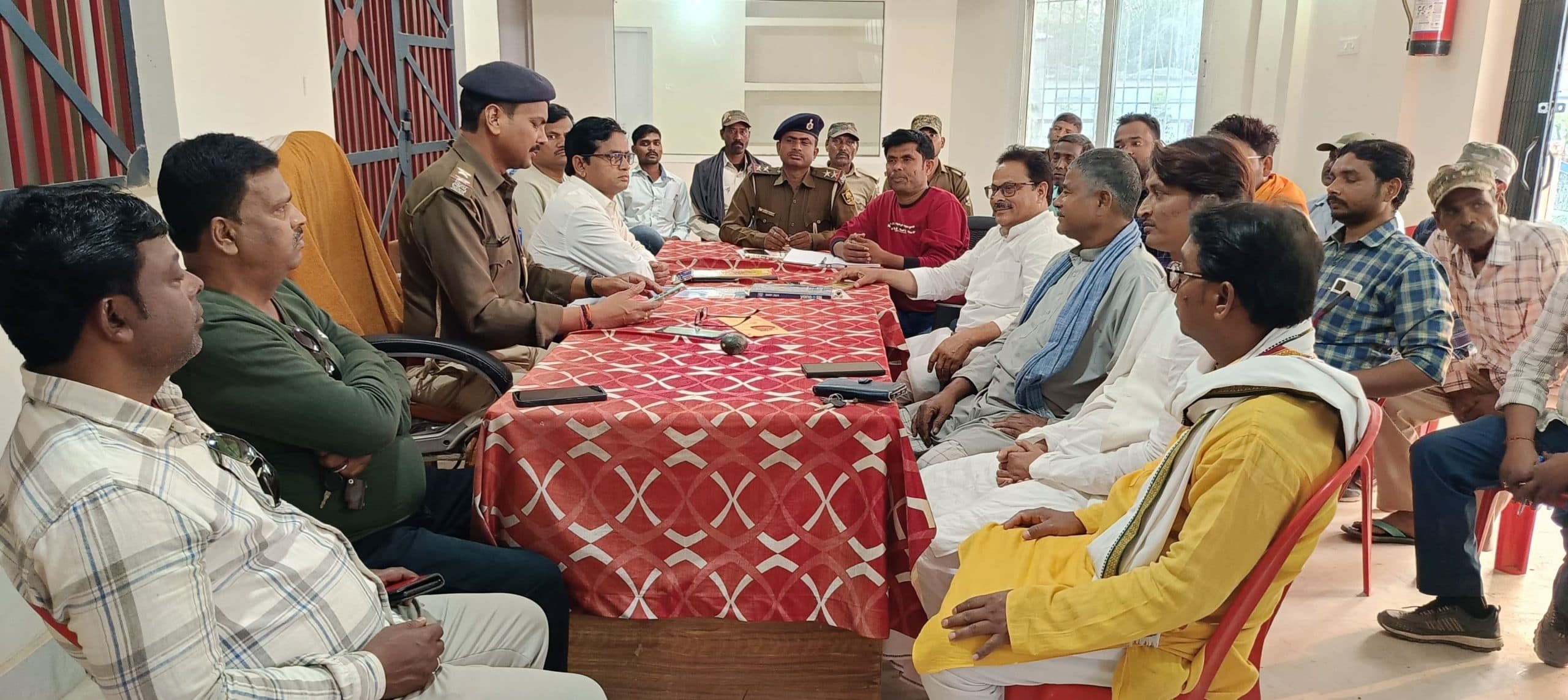 शांति समिति की बैठक में होली शांतिपूर्वक मनाने की अपील