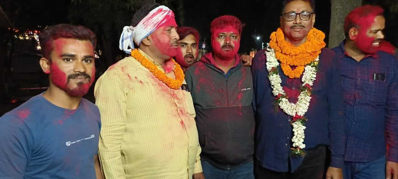 खाबाराजपुर पैक्स अध्यक्ष पद पर रिकॉर्ड मतों से जीते जयप्रकाश