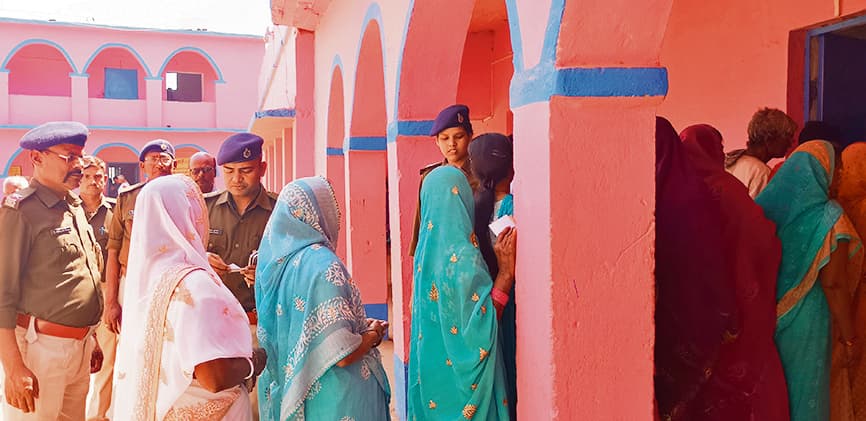 कैथी पैक्स चुनाव में 60.47 प्रतिशत हुआ मतदान