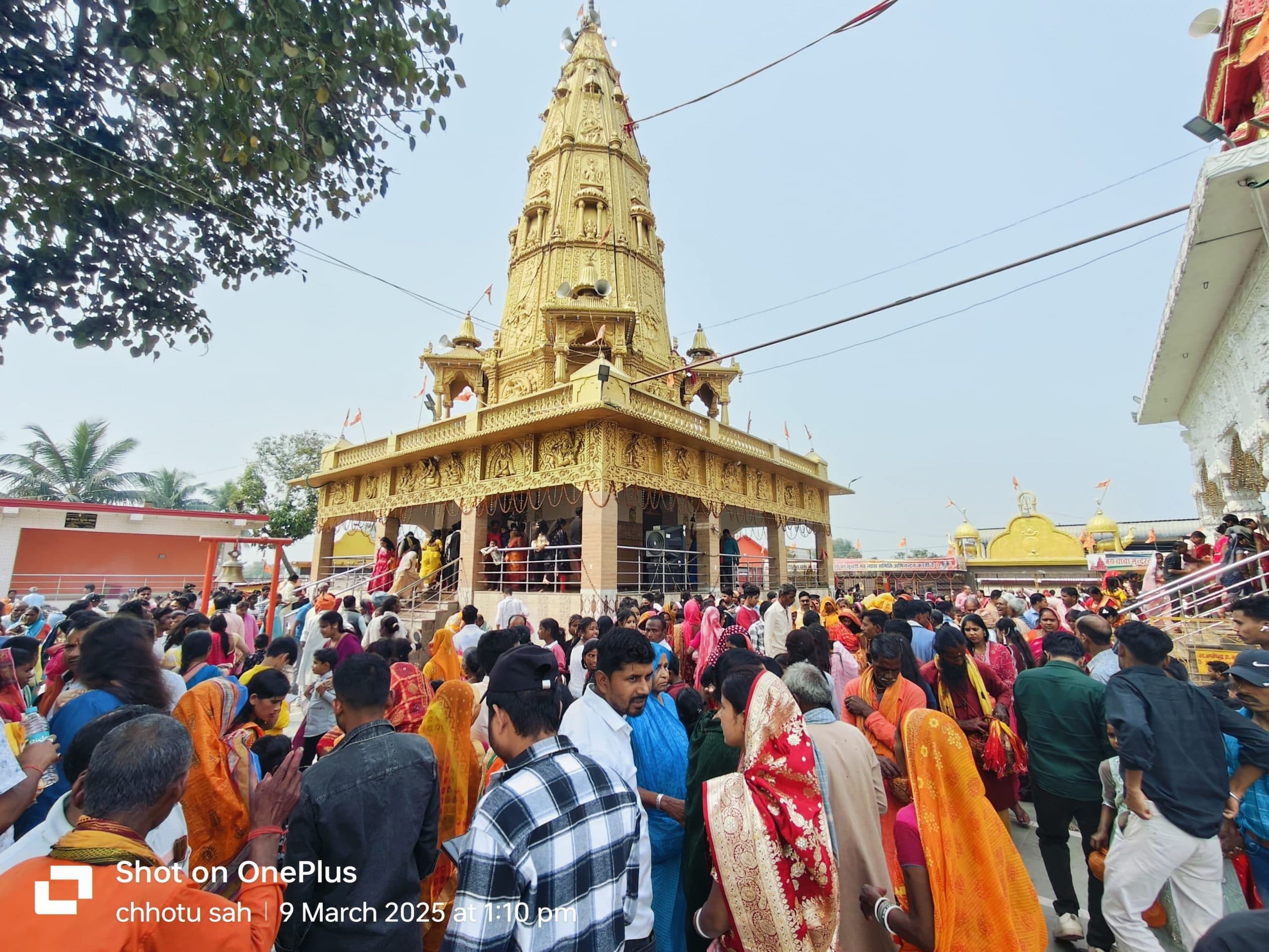 सुंदरनाथ धाम में 50 हजार श्रद्धालुओं ने किया जलाभिषेक