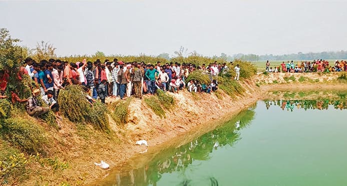 Gopalganj News  : बहन को उसके प्रेमी के साथ देख, भाई ने परिजनों के साथ मिलकर दोनों को मार डाला, तालाब में फेंका शव