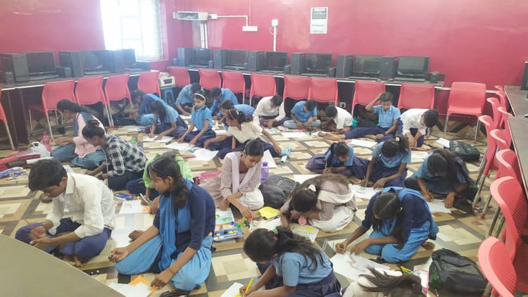 Bhagalpur news प्रखंड स्तरीय प्रतियोगिता में बच्चों ने किया शानदार प्रदर्शन