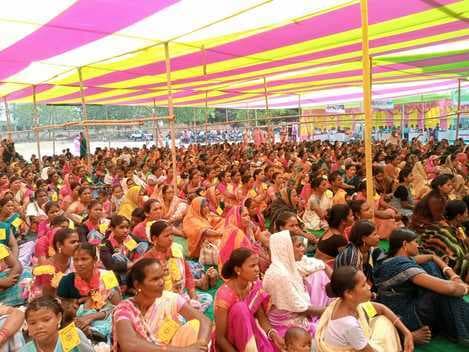 एकता महिला विकास मंच के वार्षिक महोत्सव में सांस्कृति कार्यक्रम की हुई प्रस्तुति
