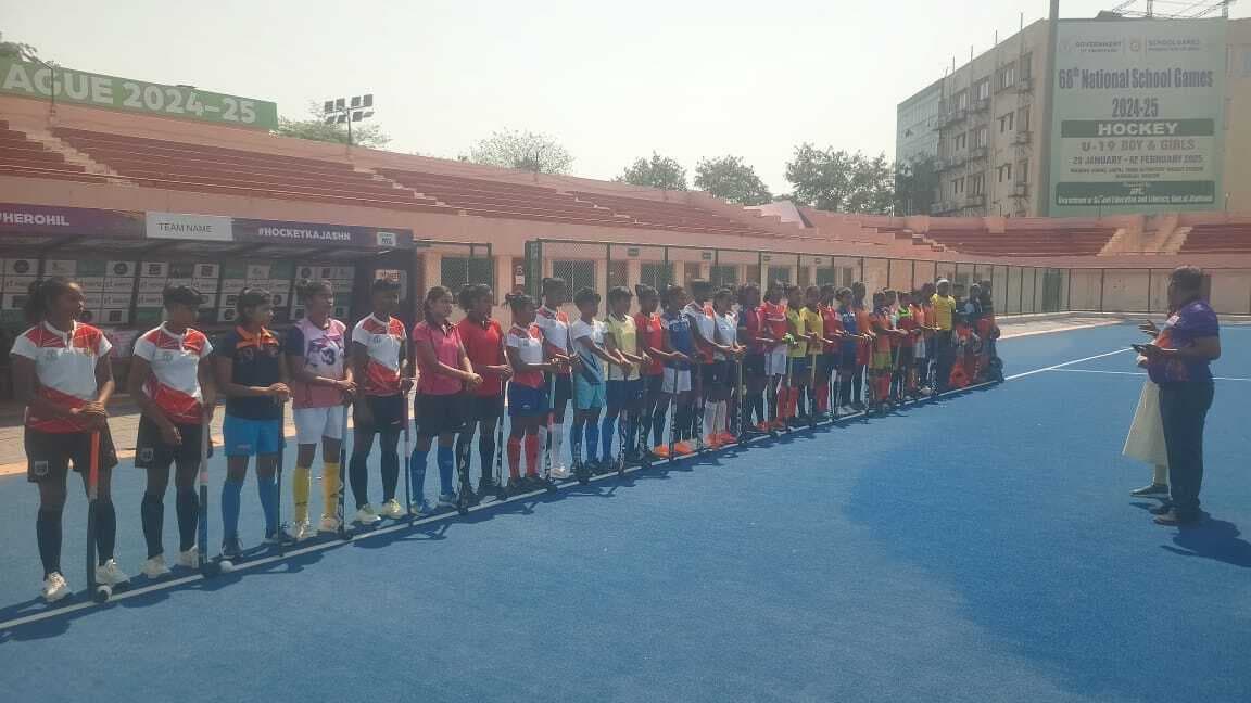 Hockey : नेशनल महिला हॉकी लीग के लिए झारखंड टीम का हुआ ट्रायल