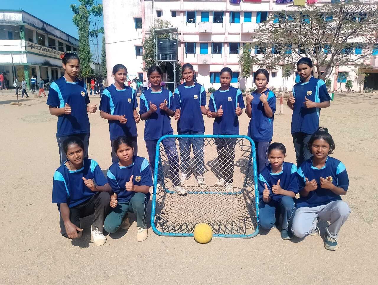 Sports : सबजूनियर बालिका चॉकबॉल टीम घोषित