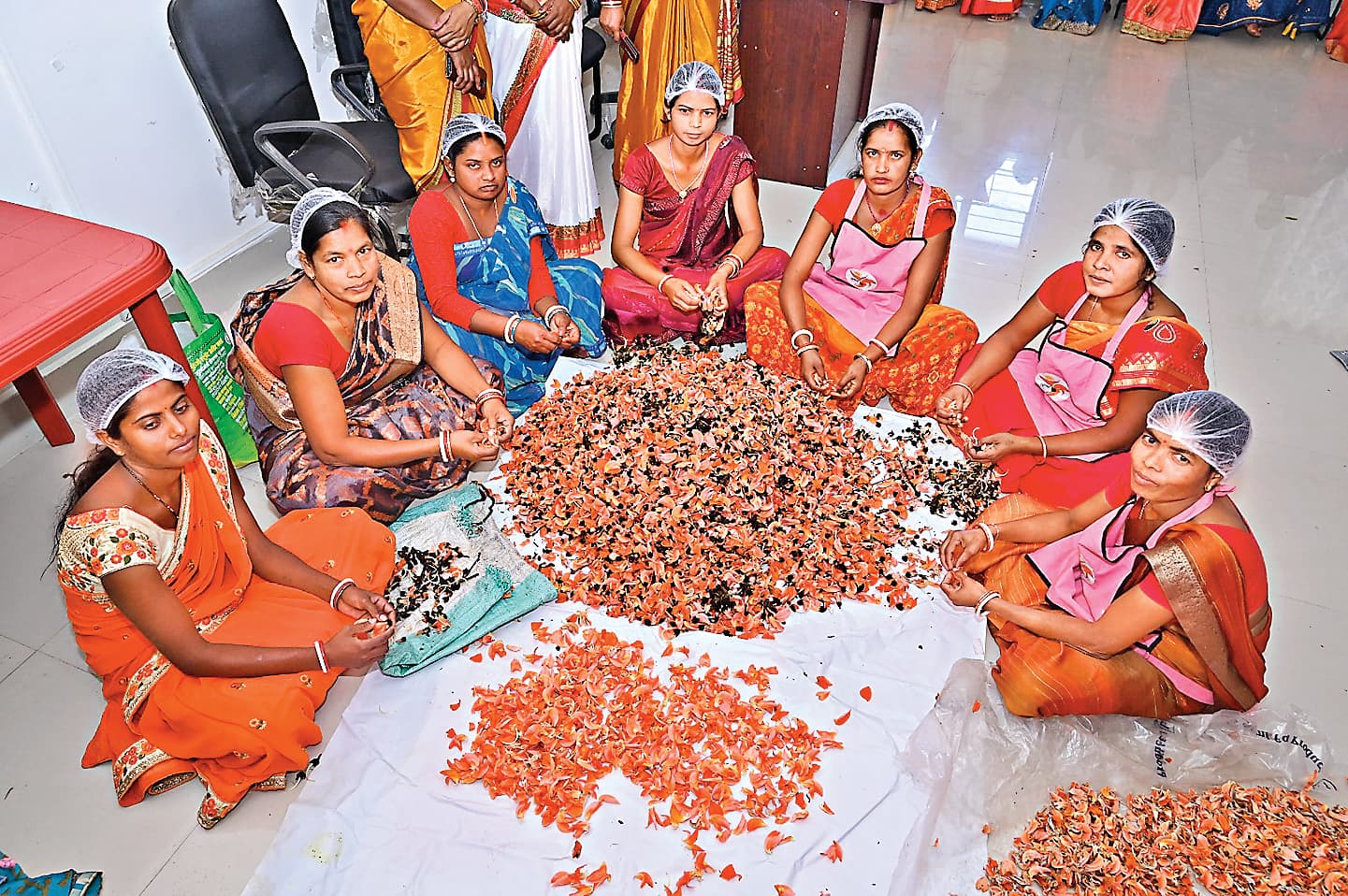 ranchi news : झारखंड के 12 जिलों की सखी मंडलों ने तैयार की 25 क्विंटल हर्बल अबीर