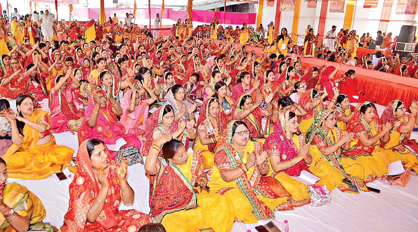 ranchi news : रांची में आदिशक्ति श्री जीण माता जी का 15वां वार्षिक महोत्सव मनाया गया