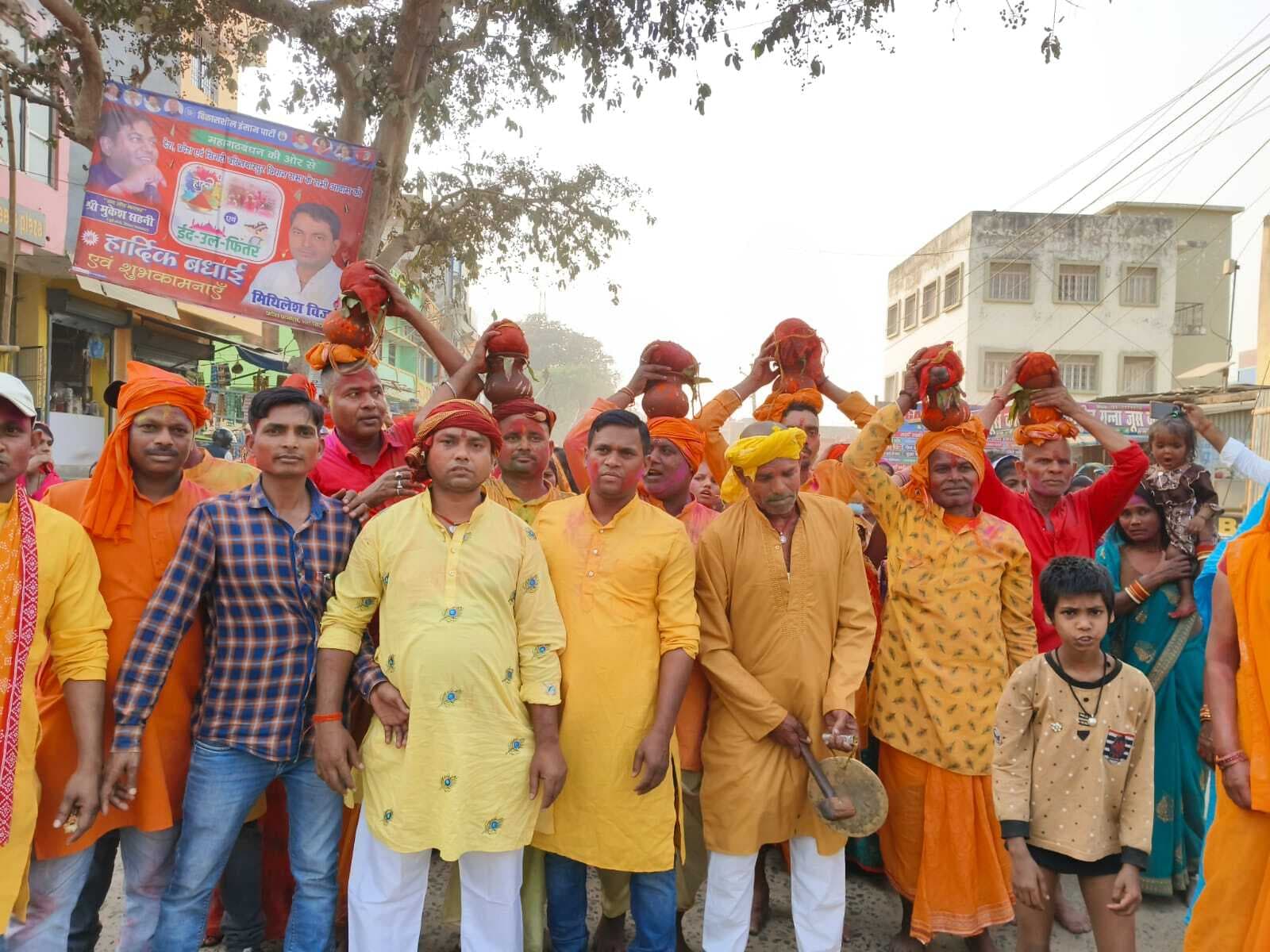 जय श्री राम की जय घोष से गूंजता रहा सिमरी बख्तियारपुर