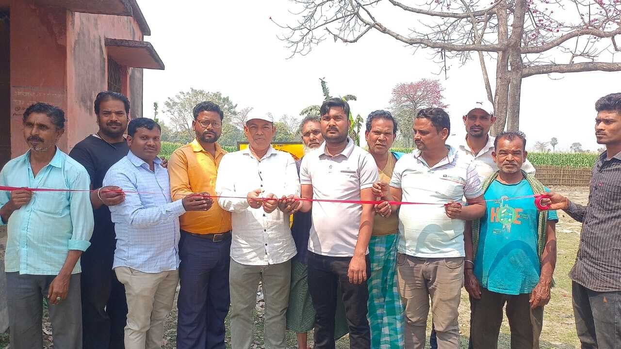 9.41 लाख की लागत से बनने वाली पक्की छठ घाट का हुआ शुभारंभ