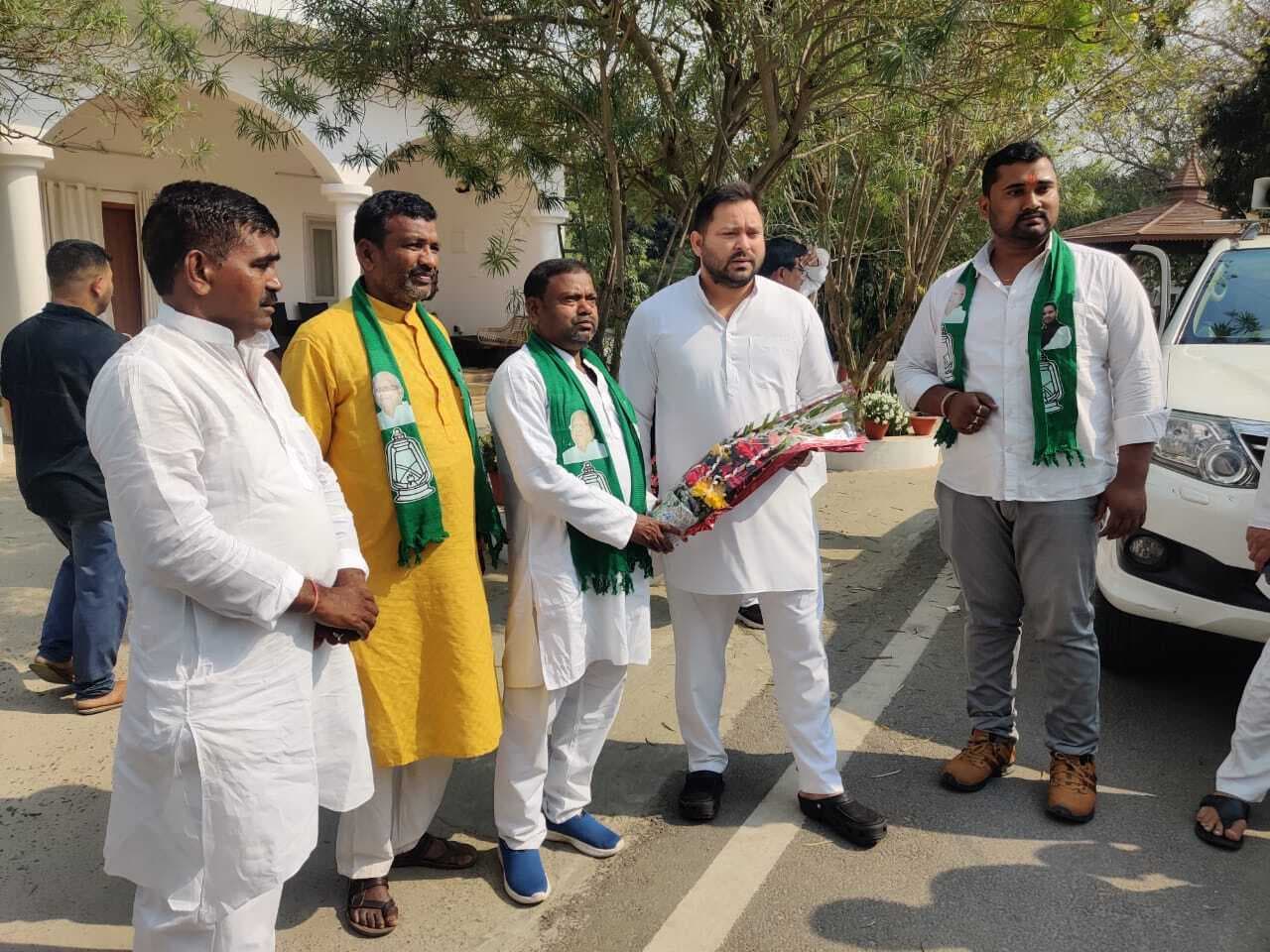 जदयू के प्रदेश महासचिव रामकृष्ण ने ली राजद की सदस्यता