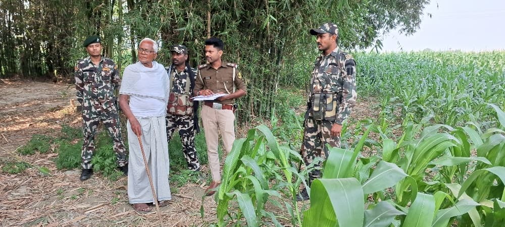 मधेपुरा निवासी लापता युवक का खेरिया में मक्का खेत में मिला शव
