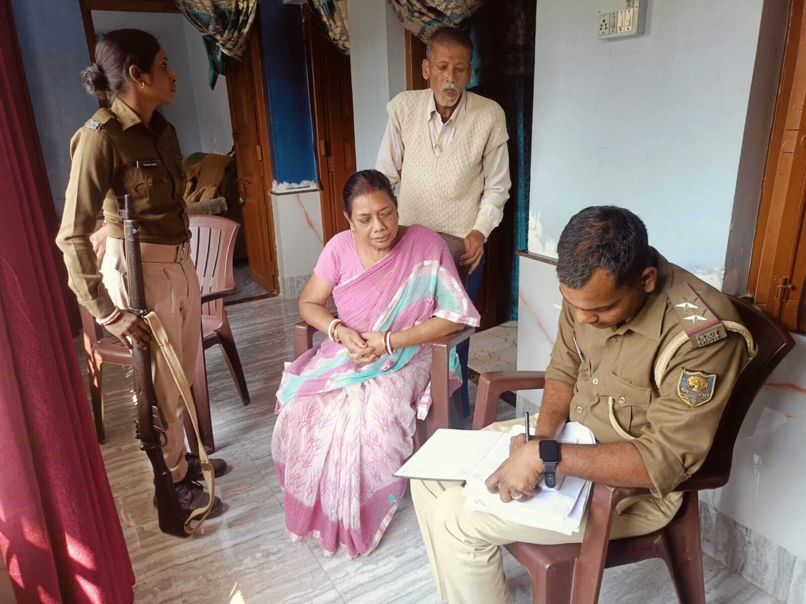 बाइक सवार अपराधी महिला के गले से सोने की चेन छीनकर हुए फरार