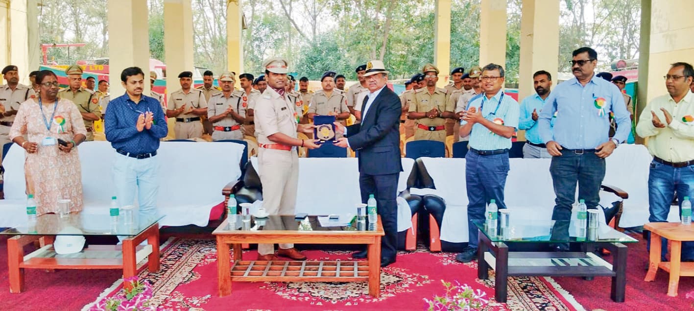 केंद्रीय औद्योगिक सुरक्षा बल ने मनाया 56वां स्थापना दिवस