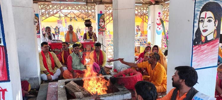 सामूहिक हवन के साथ रामचरित मानस महायज्ञ का हुआ समापन