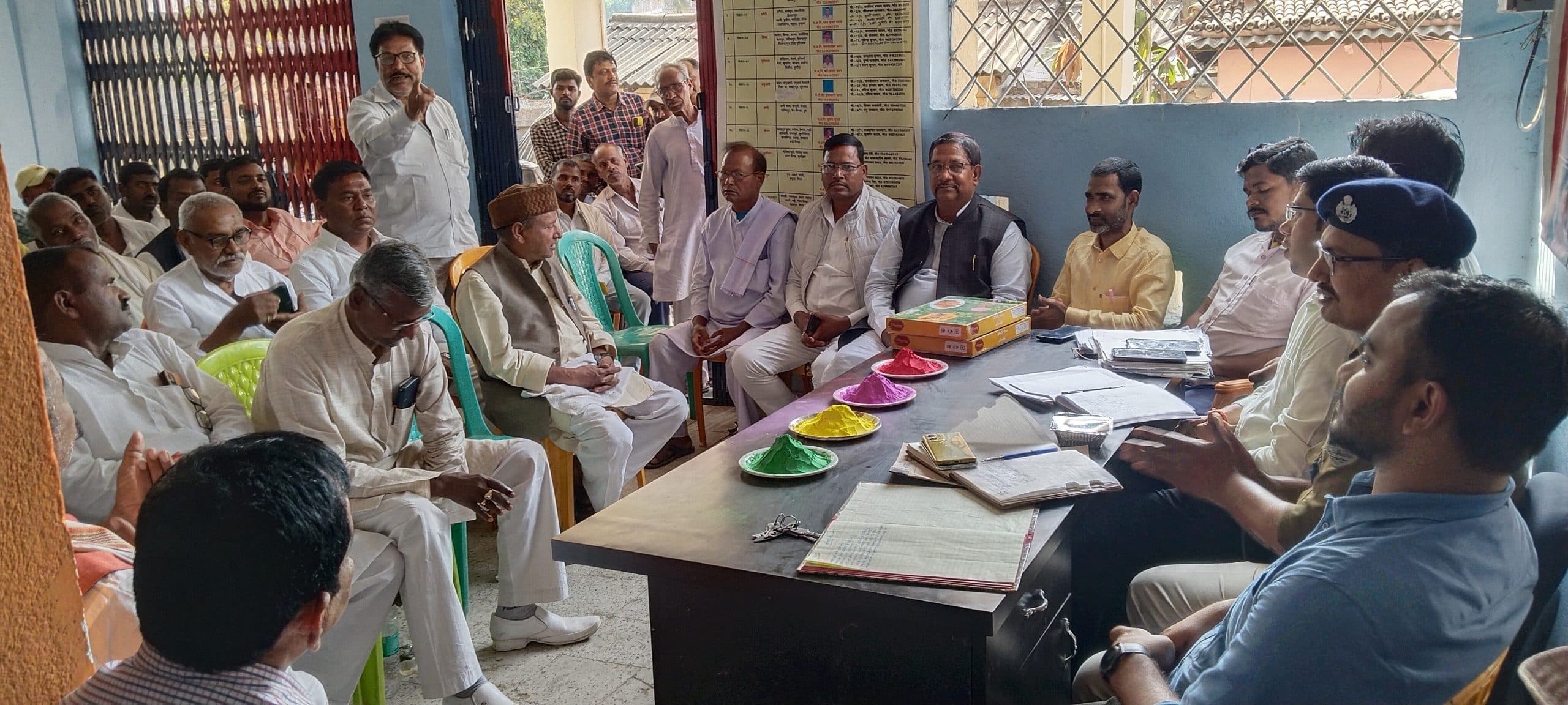 वजीरगंज में होली शांति पूर्वक मनाने की बीडीओ की अपील