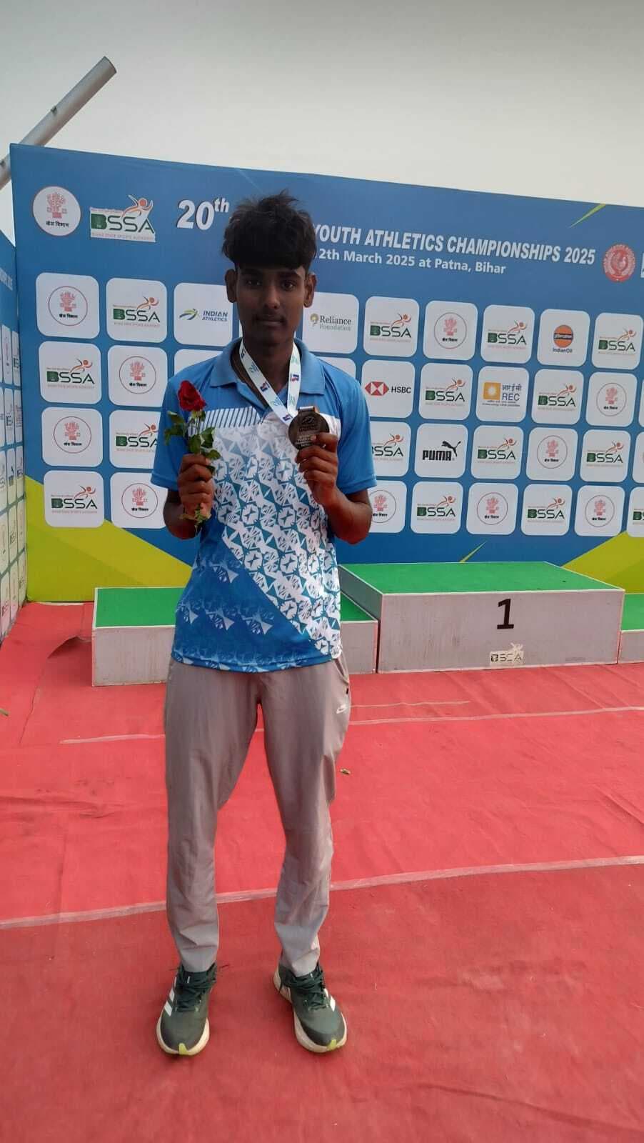 SPORTS : 110 मीटर हर्डल्स में झारखंड के साजिद ने जीता रजत