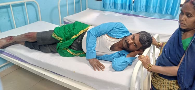 Sasaram News : ऑटो पलटने से चार लोग घायल, सासाराम रेफर