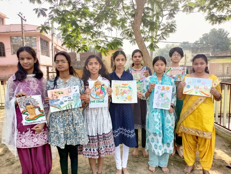 Jamshedpur news. विद्या भारती चिन्मया विद्यालय में बाल विहार कैंप आयोजित