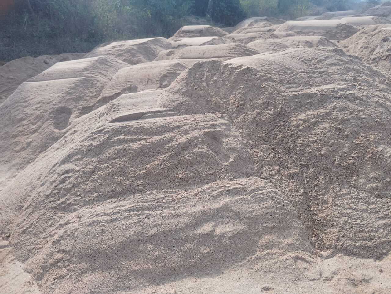 सनौर घाट पर छापेमारी, 200 ट्रैक्टर डंप बालू जब्त