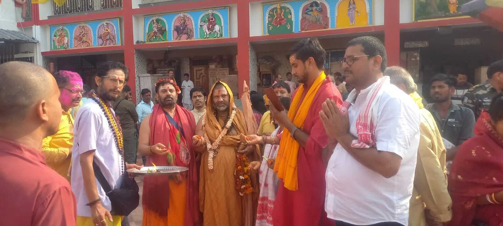 भानपुरा के शंकराचार्य ने की फौजदारीनाथ की पूजा