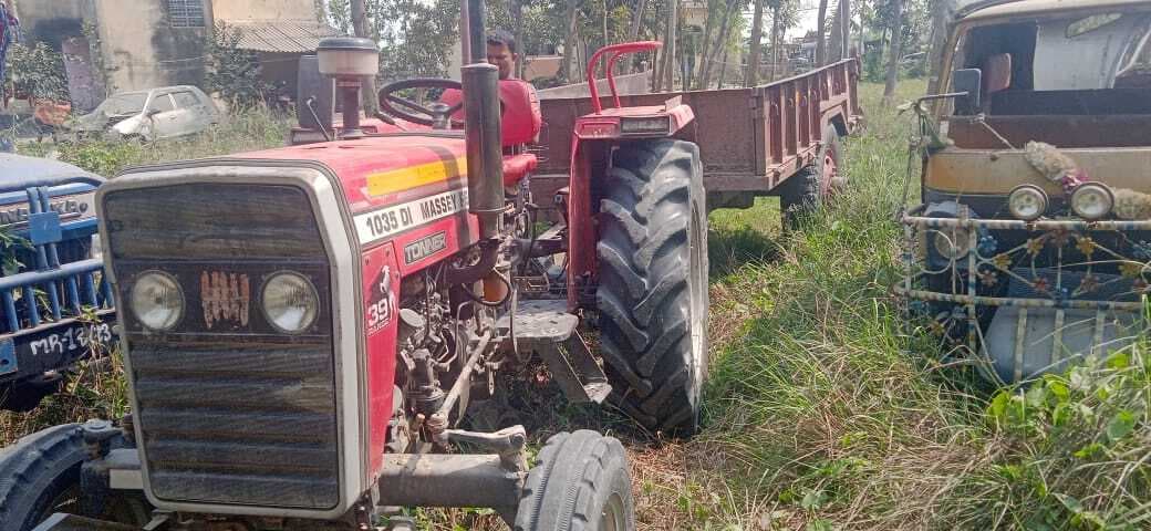 ट्रैक्टर की चपेट में आने से एक व्यक्ति की मौत
