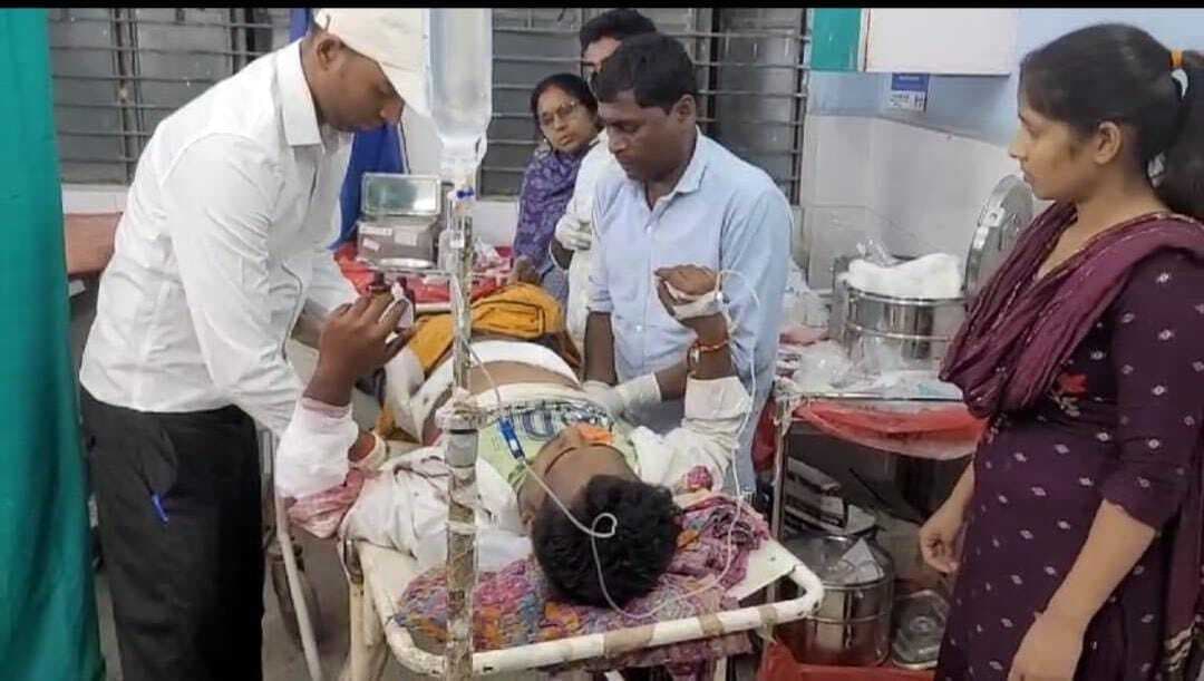 ससुराल जा रहे युवक को लुटेरों ने मारी गोली, घायल