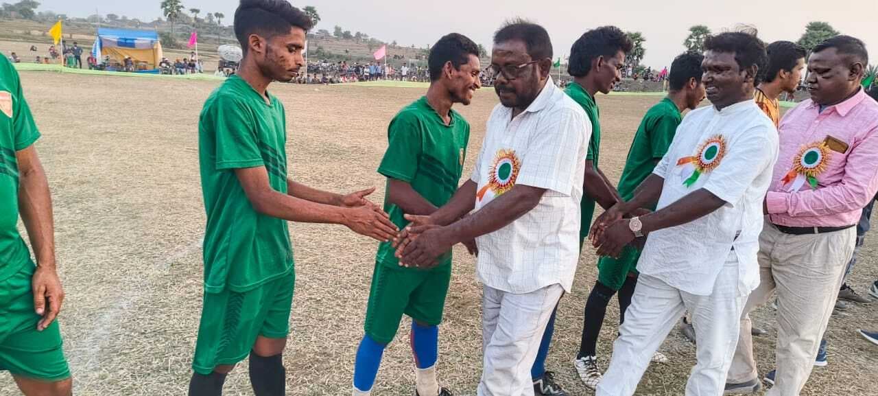 खासपाड़ा काका भाईपो ने दो गोल से जीता मैच