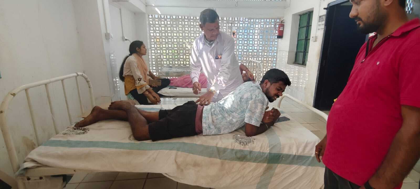 कार चालक के साथ मारपीट कर छीना चैन, थाना में दिया आवेदन