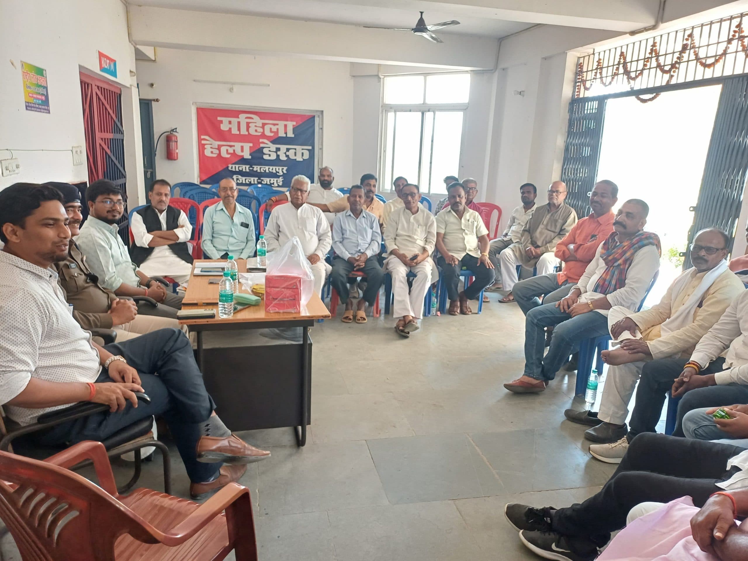 अशांति फैलाने वालों को बख्शा नहीं जायेगा - थानाध्यक्ष