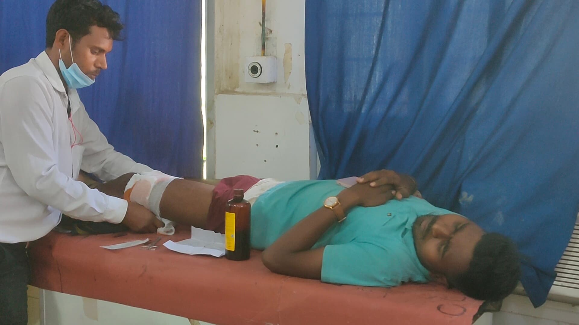 भूमि विवाद में युवक को गोली मारकर किया घायल, भर्ती