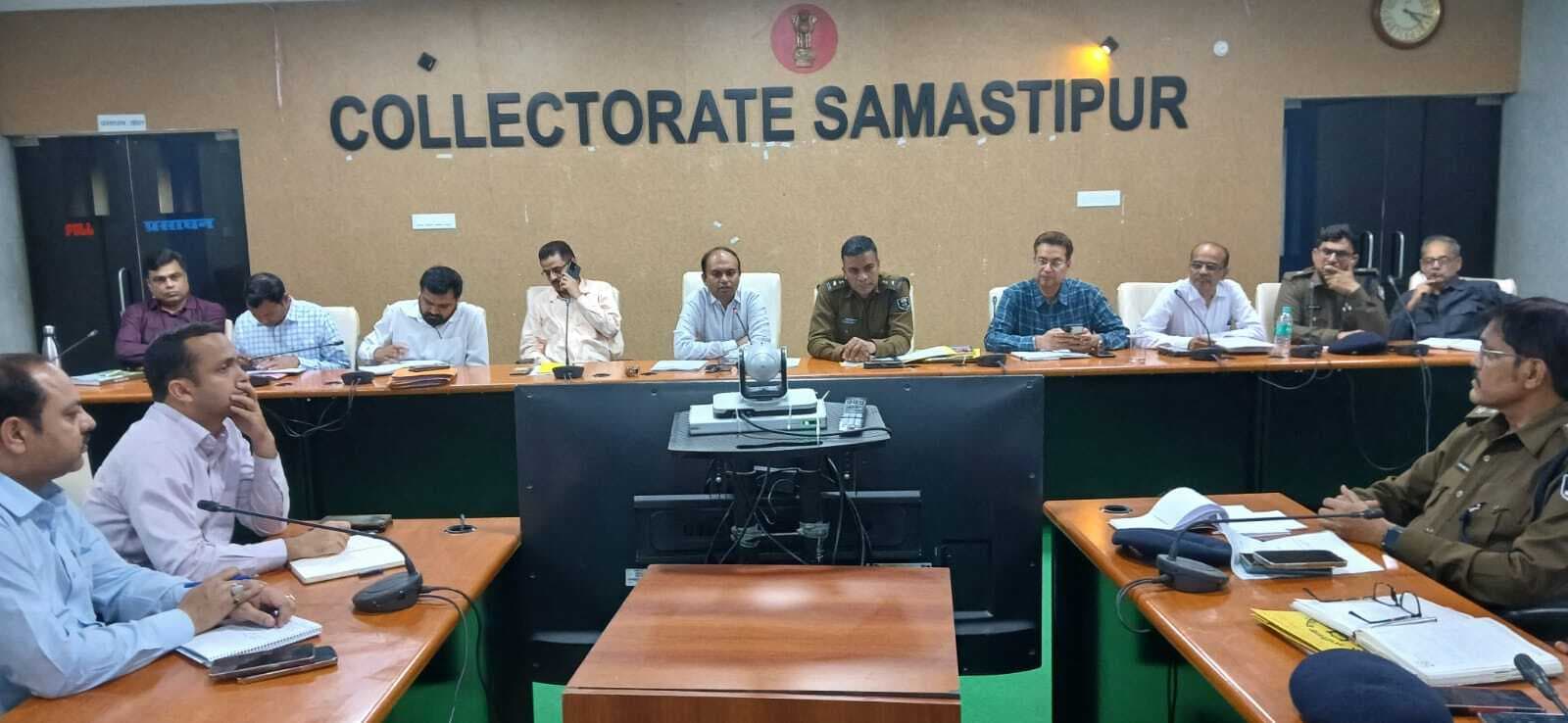 Samastipur News:सभी पदाधिकारियों की छुट्टी 19 मार्च तक रद्द, संवेदनशील जगहों की होगी बैरिकेडिंग