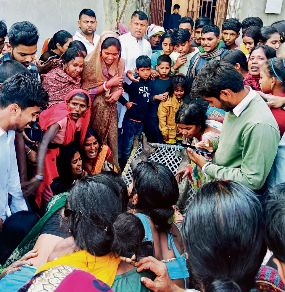 hajipur news. पोखर में डूबे दो बच्चों का मिला शव, परिजनों में मचा कोहराम