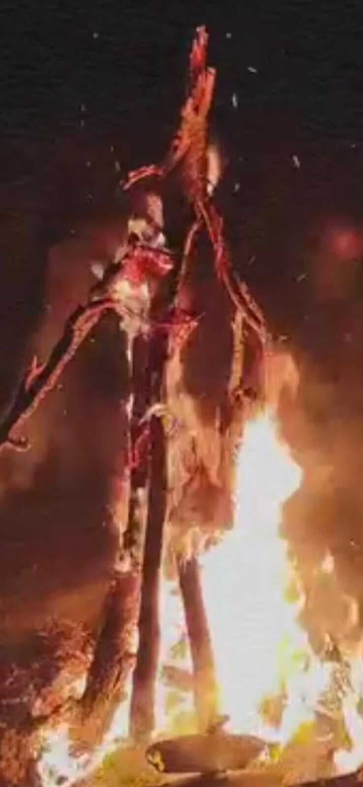 Giridih News :होलिका दहन व राख से होली खेलने की परंपरा कायम