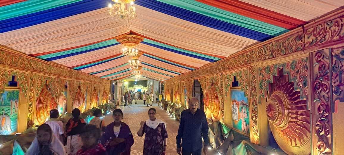 Giridih News :होली को ले सजा भोमिया बाबा का दरबार